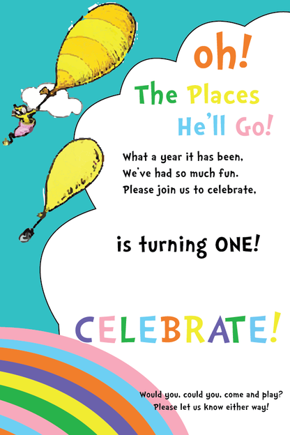 Oh the places you will go